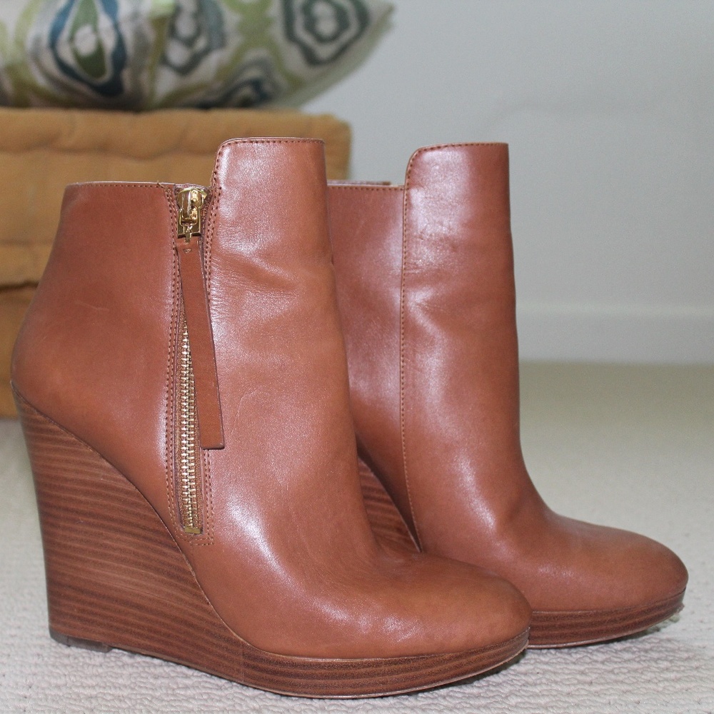 Brown Michael Kors Booties